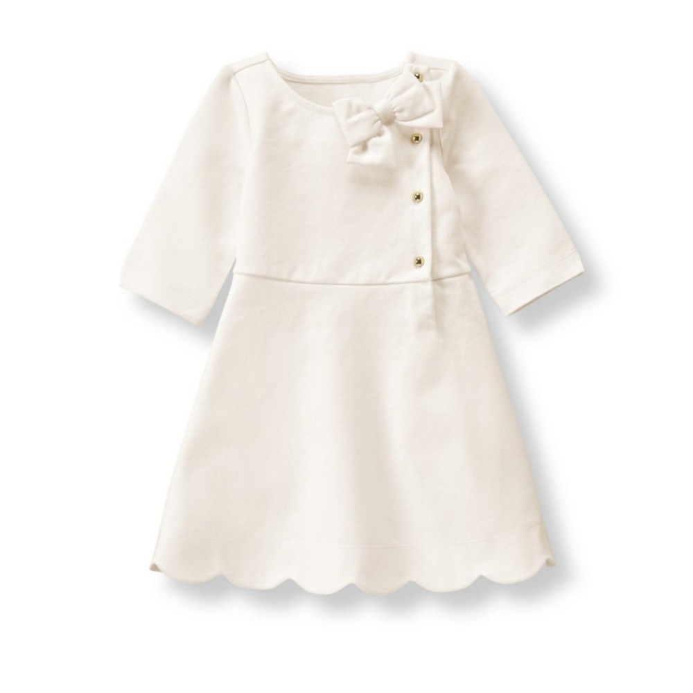 Janie and Jack Button Pont Dress